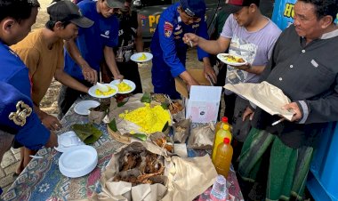 Cooling-System-Pasca-Pilkada,-Polresta-Sidoarjo-Ajak-Warga-Nelayan-Tasyakuran-HUT-ke-74-Polairud